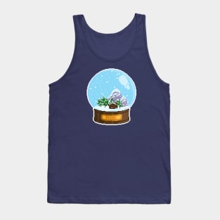 Pixel Art Snow Globe Tank Top